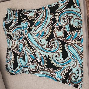 Paisley tankini top